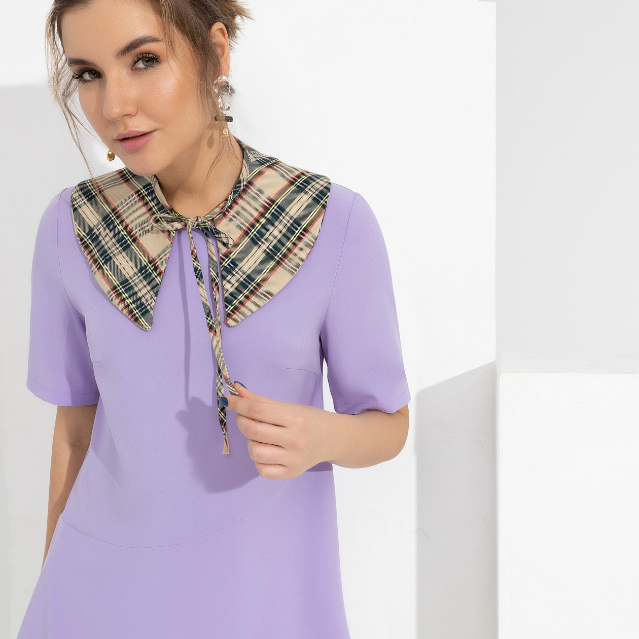 Блуза Воздушные мечты. Состав: 95% полиэстер, 5% эластан