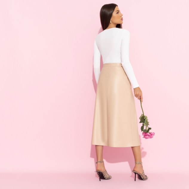 Юбка Откровенно шикарная (беж) 