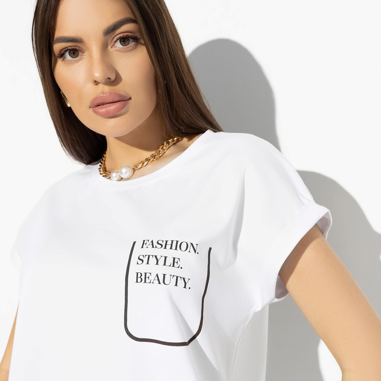 Футболка Точно знаю ответ (fashion style). Состав: 95% хлопок, 5% лайкра