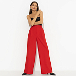 Брюки Легкой походкой (red). Состав: 96% п/э, 4% спандекс