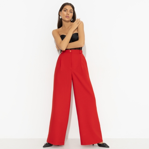 Брюки Легкой походкой (red) 