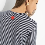 Лонгслив Личный стандарт. Состав: 65% вискоза, 30% полиэстер, 5% эластан