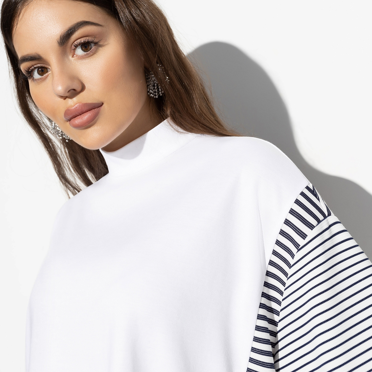 Туника Невероятное притяжение (бьюти). Состав: 65% п/э, 30% вискоза, 5% спандекс