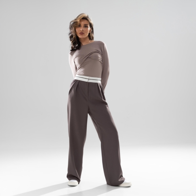 Брюки Стильная действительность (beige style) 