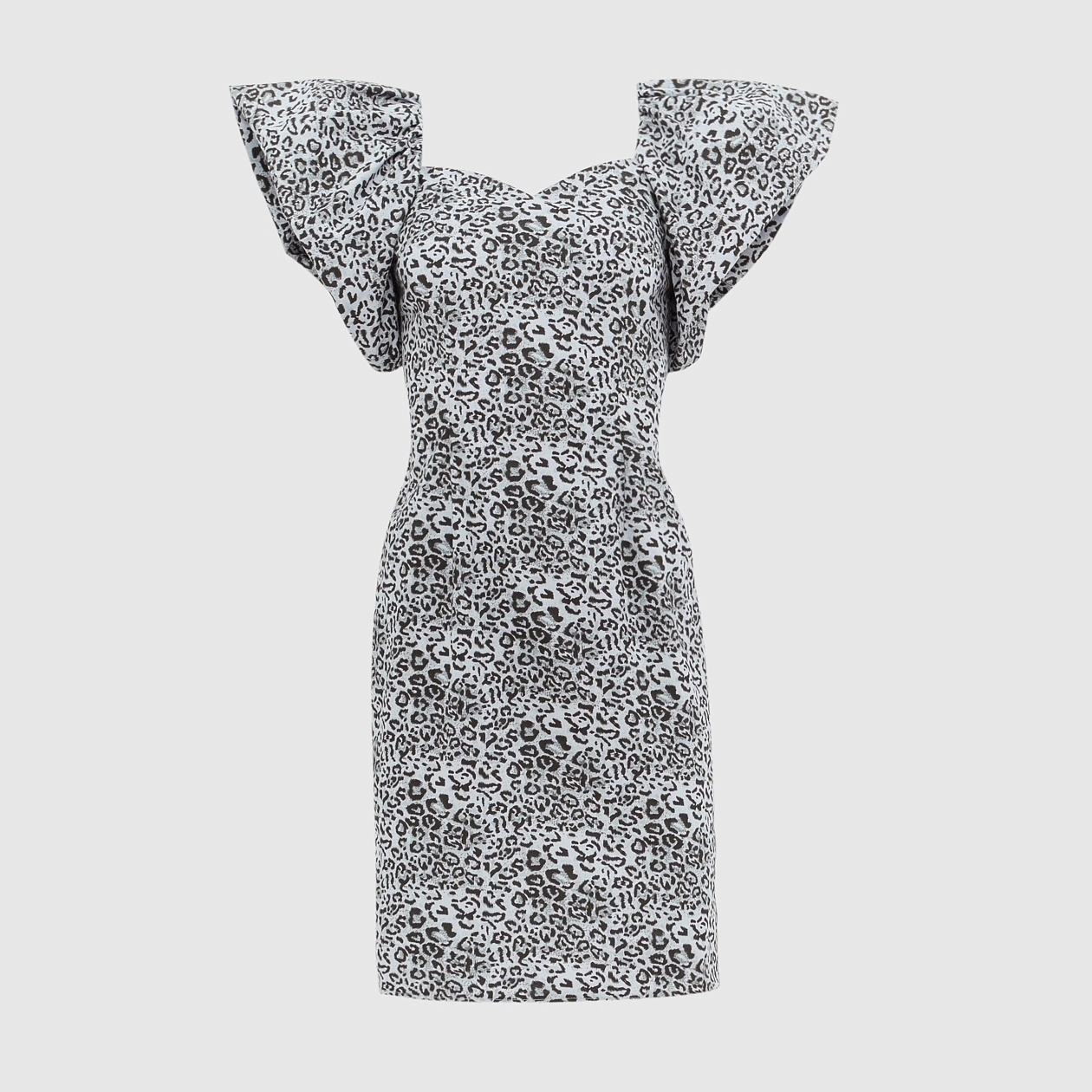 Платье-футляр Дерзкий тренд. Состав: 70% хлопок, 27% полиэстер, 3% эластан