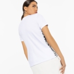 Футболка Стильное сочетание (эффектная). Состав: 65% п/э, 30% вискоза, 5% стрейч