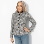 Жакет Взрыв эмоций. Состав: 65% вискоза, 30% полиэстер, 5% эластан