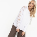 Модная хроника (white). Состав: 65% полиэстер, 30% вискоза, 5% спандекс