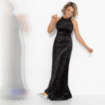 Платье Без границ (черное). Состав: 100% п/э