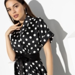 Платье Украшение леди (black elegant, с поясом). Состав: 100% п/э