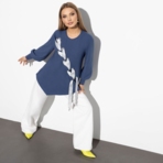 Милая бунтарка (гламур). Состав: 65% п/э, 30% вискоза, 5% спандекс