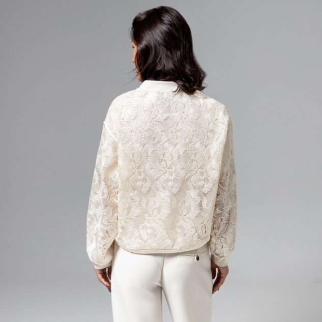 Бомбер Секрет смелости (айвори) 