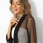 Для стильного образа (черный). Состав: 95% п/э, 5% стрейч