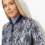 Бомбер Мой стиль– мои правила (синий). Состав: 95% полиэстер, 5% спандекс