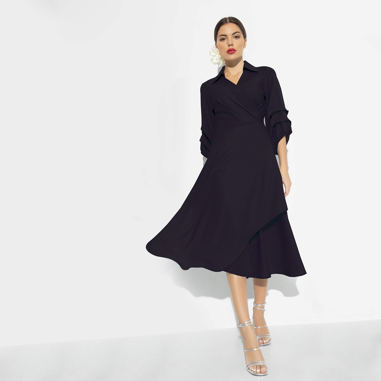 Платье Выход королевы (увлечение). Состав: 98% п/э, 2% спандекс