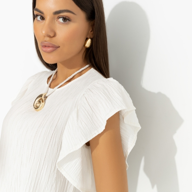 Блуза Потому что нужно! (белая) 