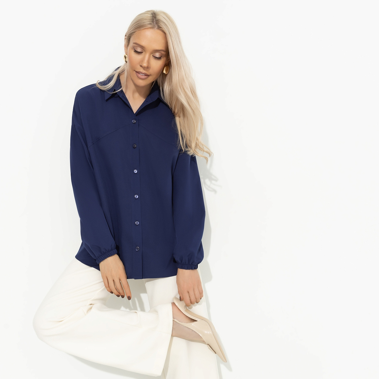 Блуза Когда мода – это ты (dark). Состав: 