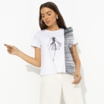 Футболка Завоюй меня . Состав: 65% п/э, 30% вискоза, 5% стрейч