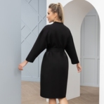 Платье Идеальный фасон (с поясом). Состав: 60% п/э, 37% вискоза, 3% спандекс