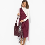 Сарафан Селфи-мания (бордо). Состав: 95% п/э, 5% спандекс