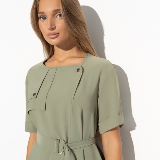 Платье Я онлайн (new style, с поясом) 