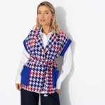 Модное измерение (яркий, с поясом). Состав: 95% п/э, 5% спандекс