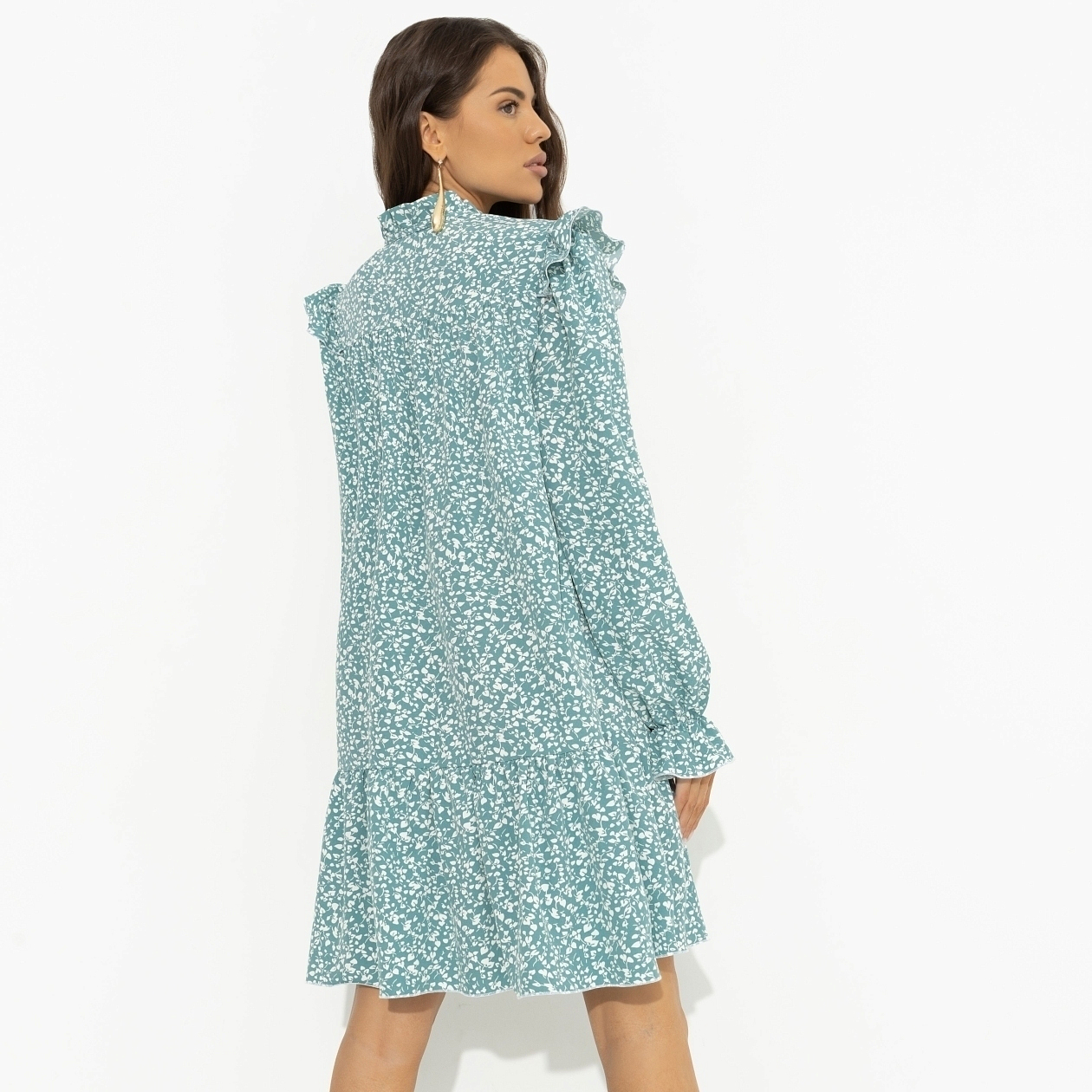 Платье Тонкий комплимент (bright). Состав: 65% полиэстер, 30% вискоза, 5% эластан