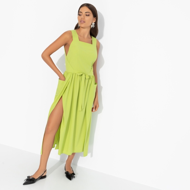 Сарафан Захватывающе стильная (лайм) 