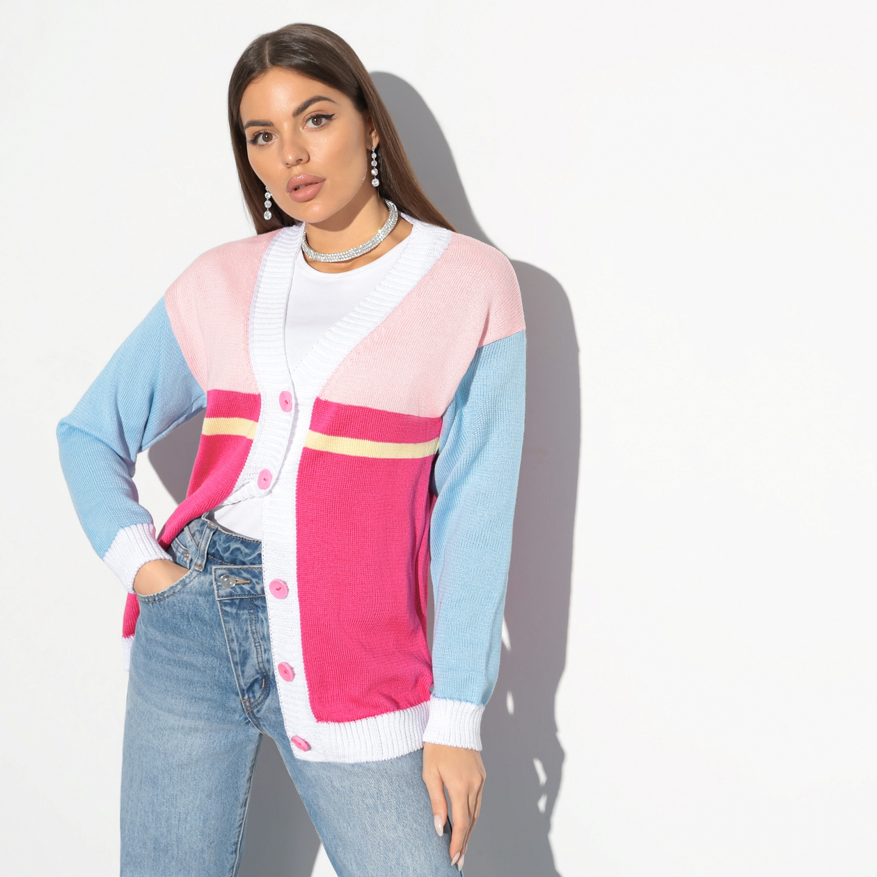 Залипательный look (Barbie). Состав: 50% хлопок, 50% акрил