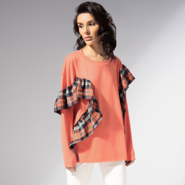 Лонгслив Гардеробная магия (лососевый) 