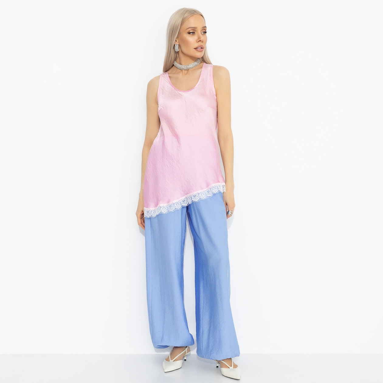 Следи за мной (розовый). Купить женский Топ оптом от производителя.