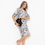 Платье Не по правилам (стиль). Состав: 65% полиэстер, 30% вискоза, 5% стрейч