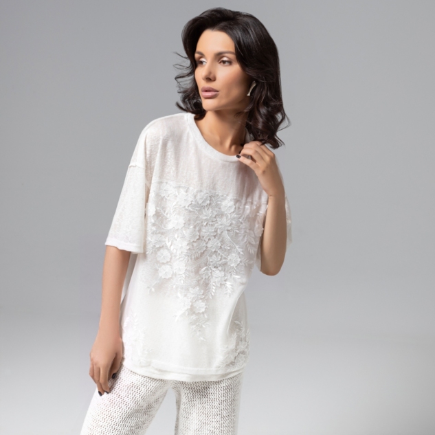 Футболка Буду тебе сниться (айвори) 