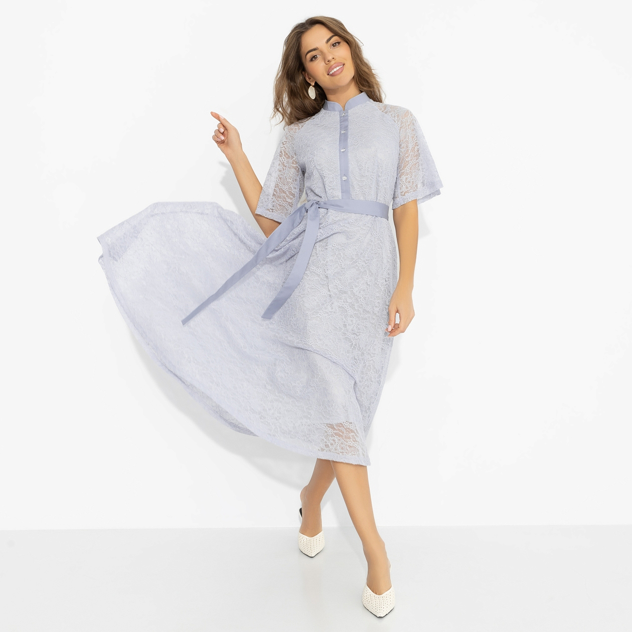 Моя итальянская история (дымка, с поясом). Состав: 