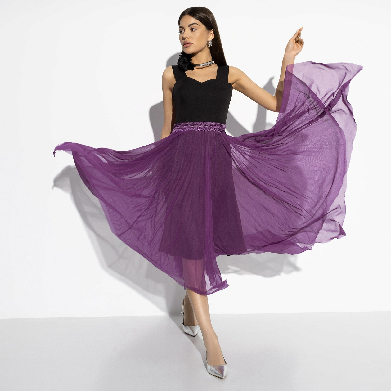 Экстремально прекрасна (violet, нью). Купить женский Юбка оптом от производителя.