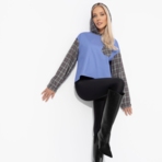 Обязательно сбудется. Состав: 78% хлопок, 20% п/э, 2% эластан