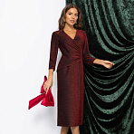 Платье Любовный расклад (страстный роман). Состав: 95% п/э, 5% эластан