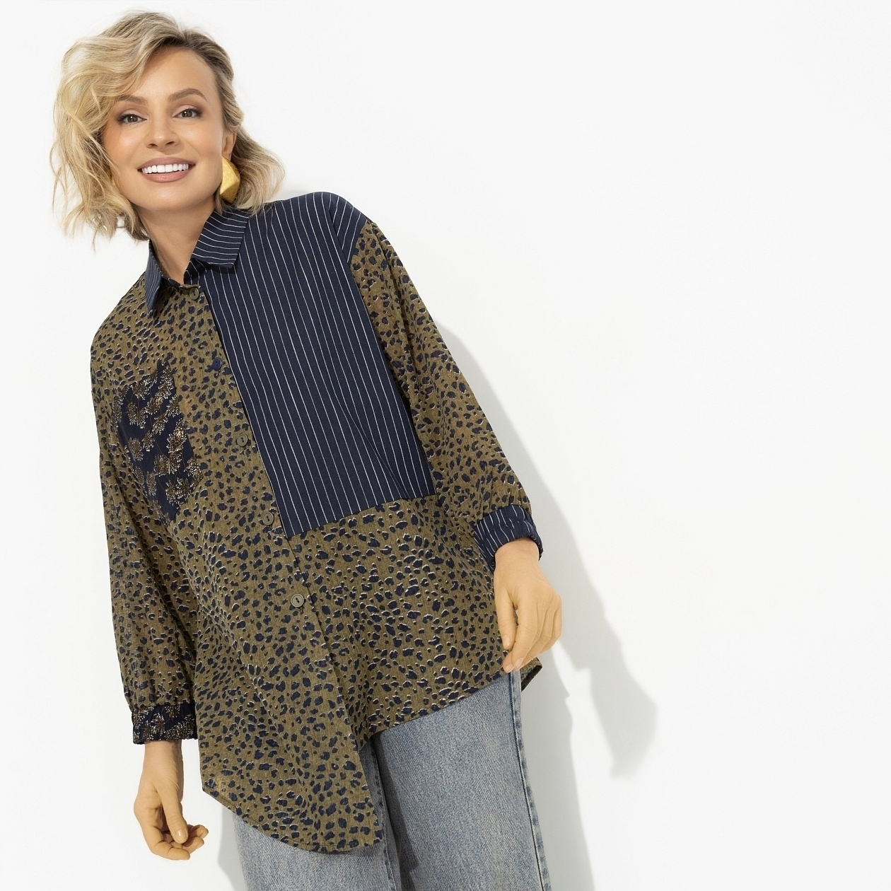 Жемчужина образа (green). Состав: 65% полиэстер, 30% вискоза, 5% спандекс