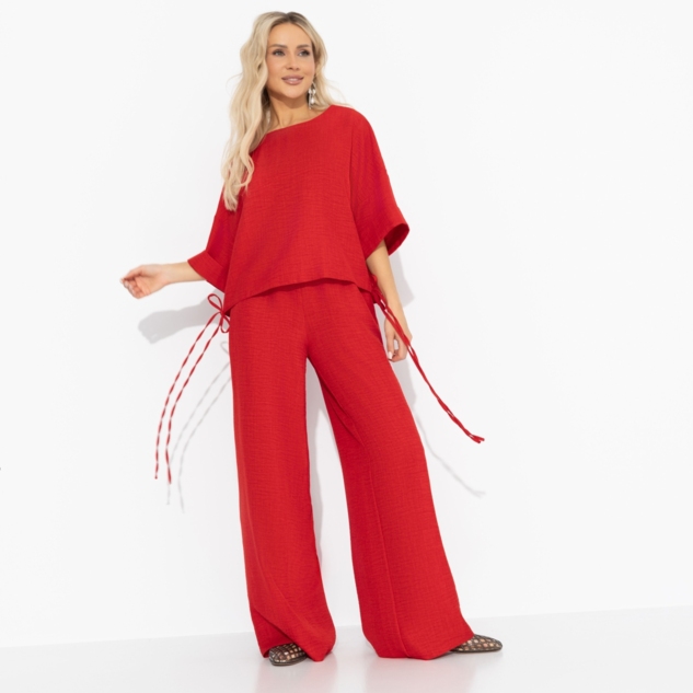Брючный костюм Энергия цвета (red, 2 в 1) 