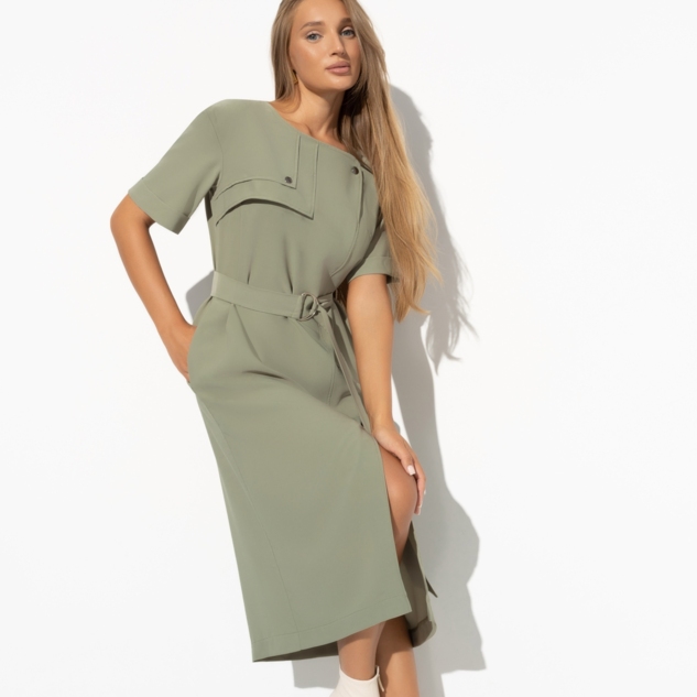 Платье Я онлайн (new style, с поясом) 