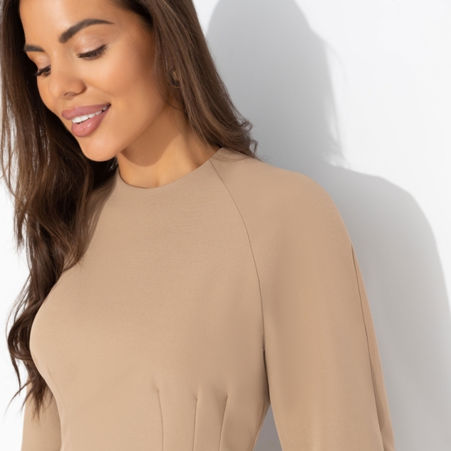 Платье Любовь с первого платья (бежевое) 