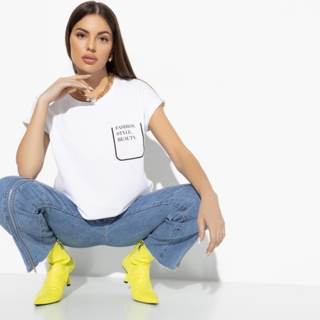 Футболка Точно знаю ответ (fashion style) 