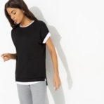 Туника Обожать разрешается (new). Состав: 65% п/э, 30% вискоза, 5% стрейч