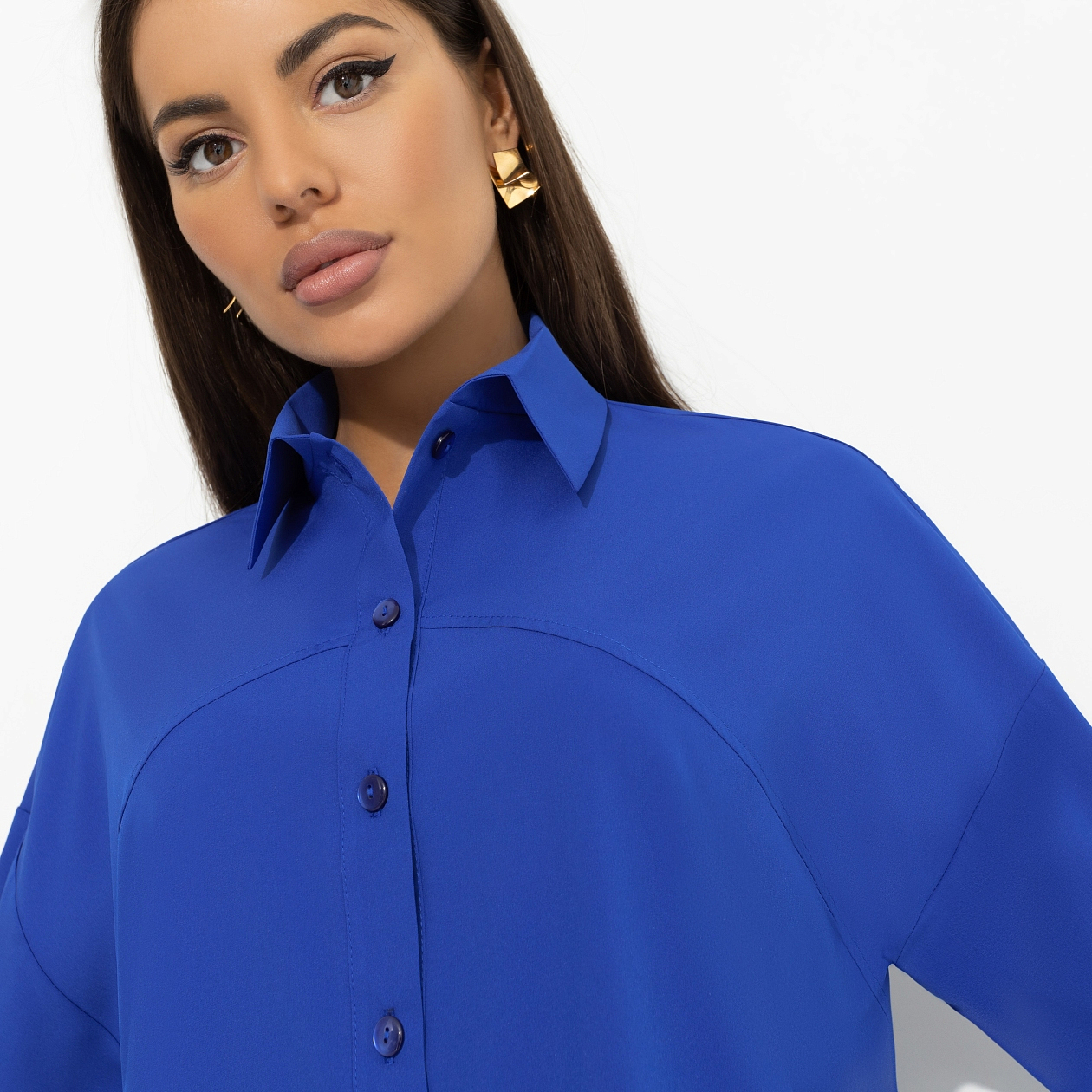 Блуза Когда мода – это ты. Состав: 95% полиэстер, 5% эластан