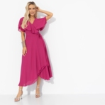 Платье Счастье влюбленности (фуксия). Состав: 100% п/э