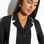 Платье Нарушая правила (с шарфиком). Состав: 60% п/э, 37% вискоза, 3% спандекс