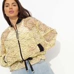 Бомбер Эпичный шик (стайл). Состав: 95% полиэстер, 5% спандекс