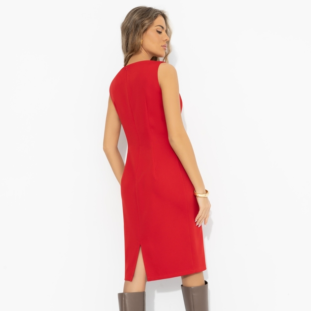 Платье Главная леди (красный мак) 