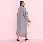 Платье-рубашка Захватывающая простота. Состав: 65% хлопок, 30% п/э, 5% эластан