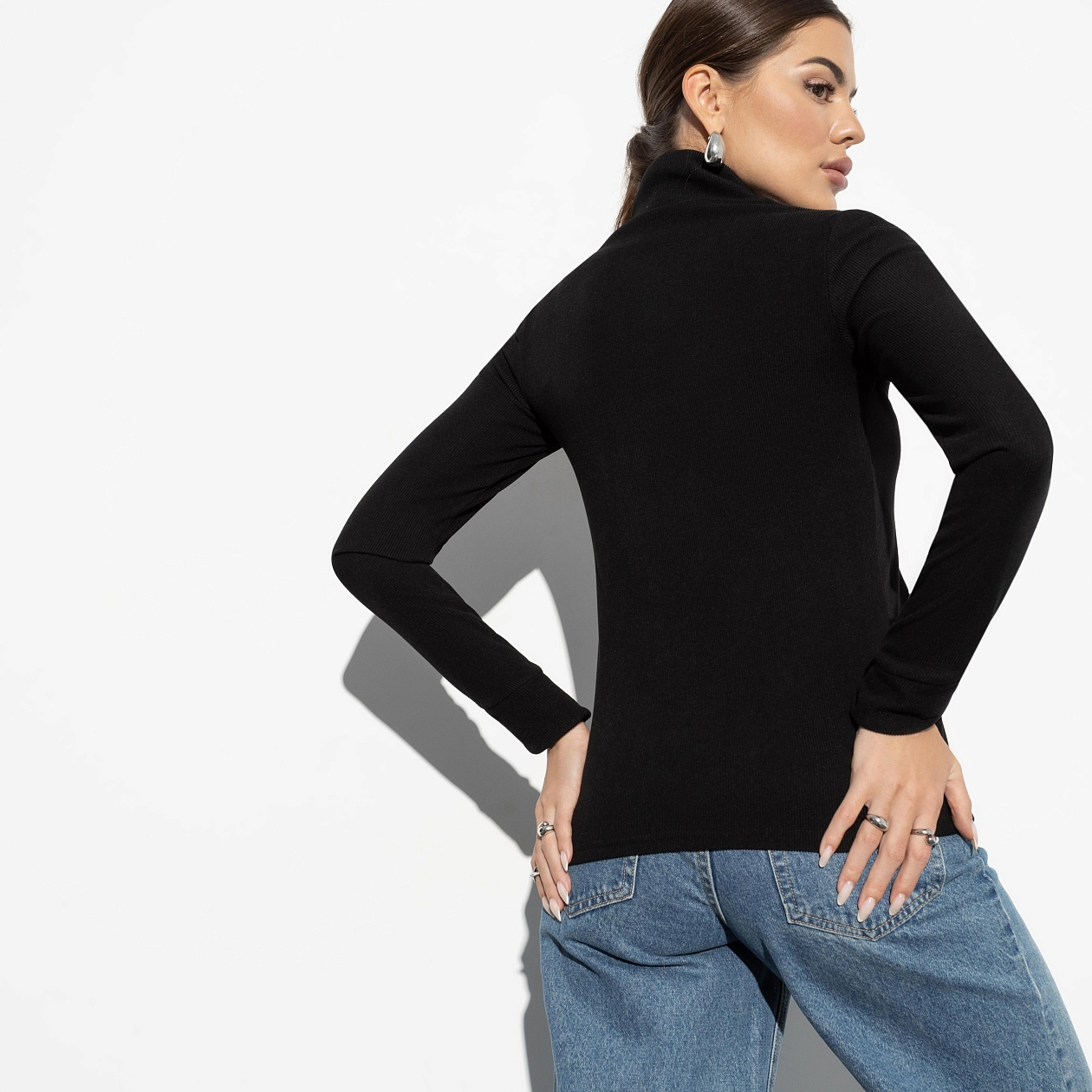 Приятные воспоминания (black). Купить женский Джемпер оптом от производителя.